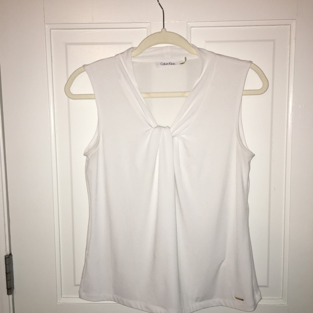 Dressy work sleeveless shirt